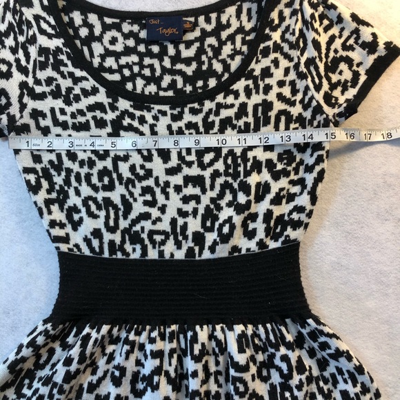 Anthropologie Just Taylor Womens Leopard Dress - Picture 8 of 8
